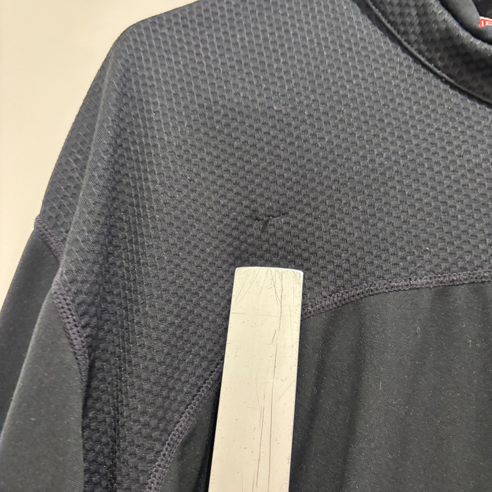 Nike Kids XL Grey Black Colorblock Tech Fleece Pullover Hoodie Raglan Sleeve - Picture 7 of 7